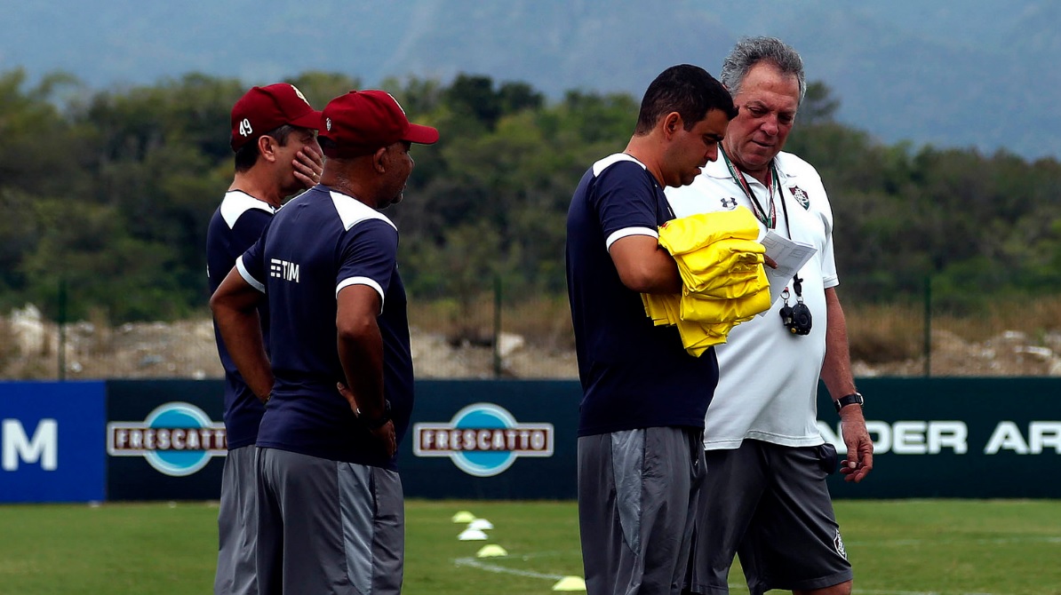 Ainda sem Gum, Fluminense fecha treinamento antes do jogo contra a Ponte