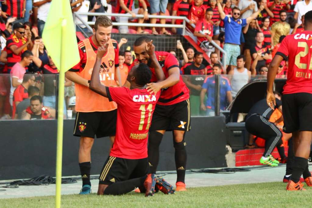 Marquinhos marcou o único gol do Sport na vitória contra o Bahia
