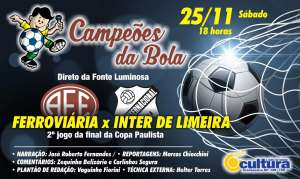 Copa Paulista: Troca de ingressos para torcida da Ferroviária começa nesta quarta-feira