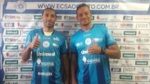 Paulistão: São Bento anuncia renovação com atacante e zagueiro