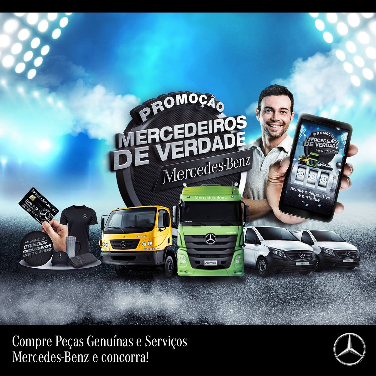 Aplicativo Mercedeiros de Verdade agita os caminhoneiros brasileiros