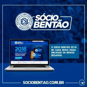 Novo site do sócio do São Bento é lançado com planos pra temporada 2018
