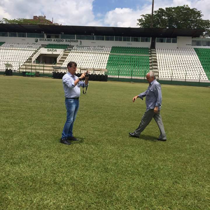 Paulista A3: Representante da FPF, Coronel Suita elogia Estádio Anísio Haddad