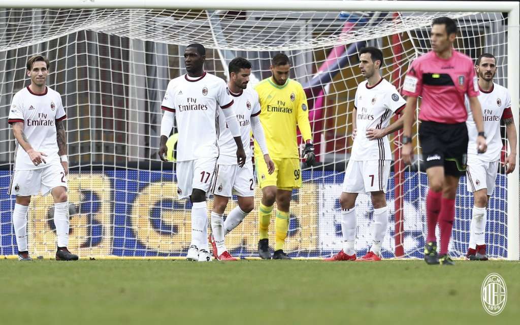 Goleiro marca nos acréscimos, Benevento empata com Milan e soma 1º ponto