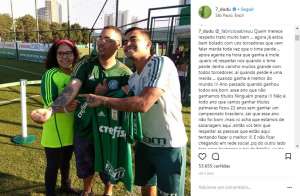 Dudu discute com torcedores do Palmeiras no Instagram e pede mais respeito