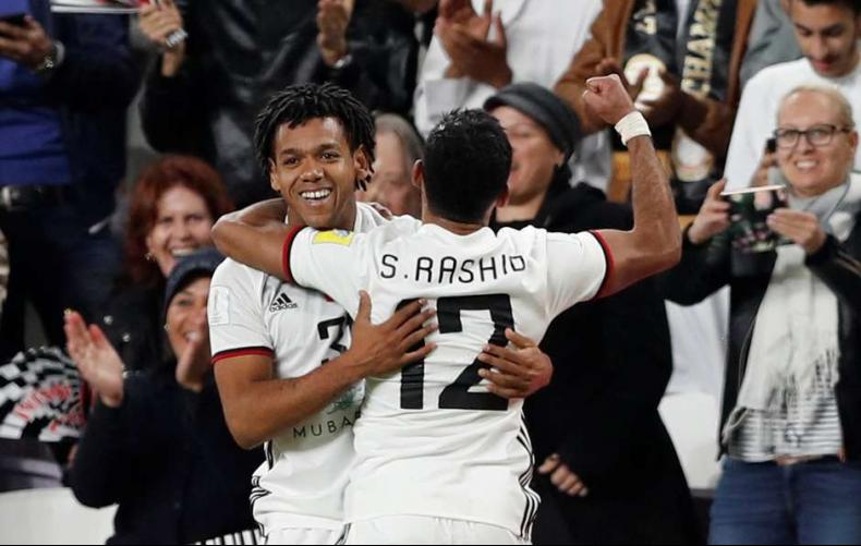 Romarinho fez o gol da vitória do Al Jazira (Foto: Reuters)