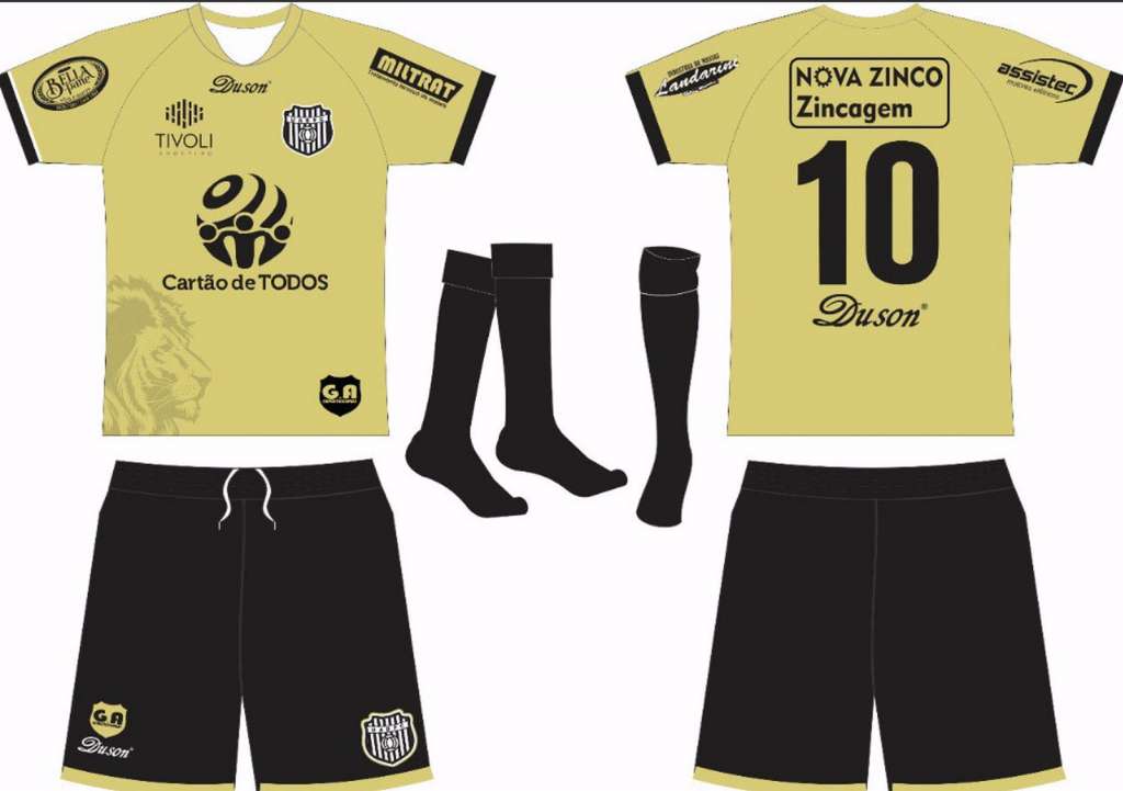 3º uniforme faz referências aos 200 anos da cidade de Santa Bárbara aos 50 anos do 1º título do clube