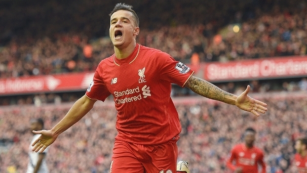 Inglês: Philippe Coutinho aprova nova função no Liverpool e elogia companheiros