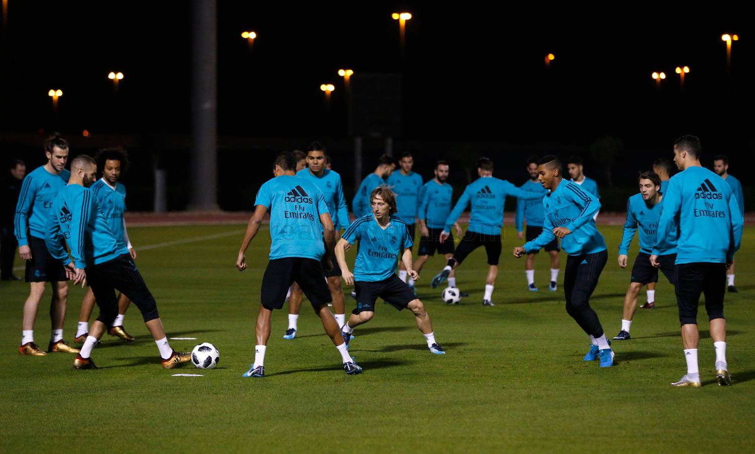 Mundial: Com Sergio Ramos, Varane e Bale, Real encerra preparação para estreia
