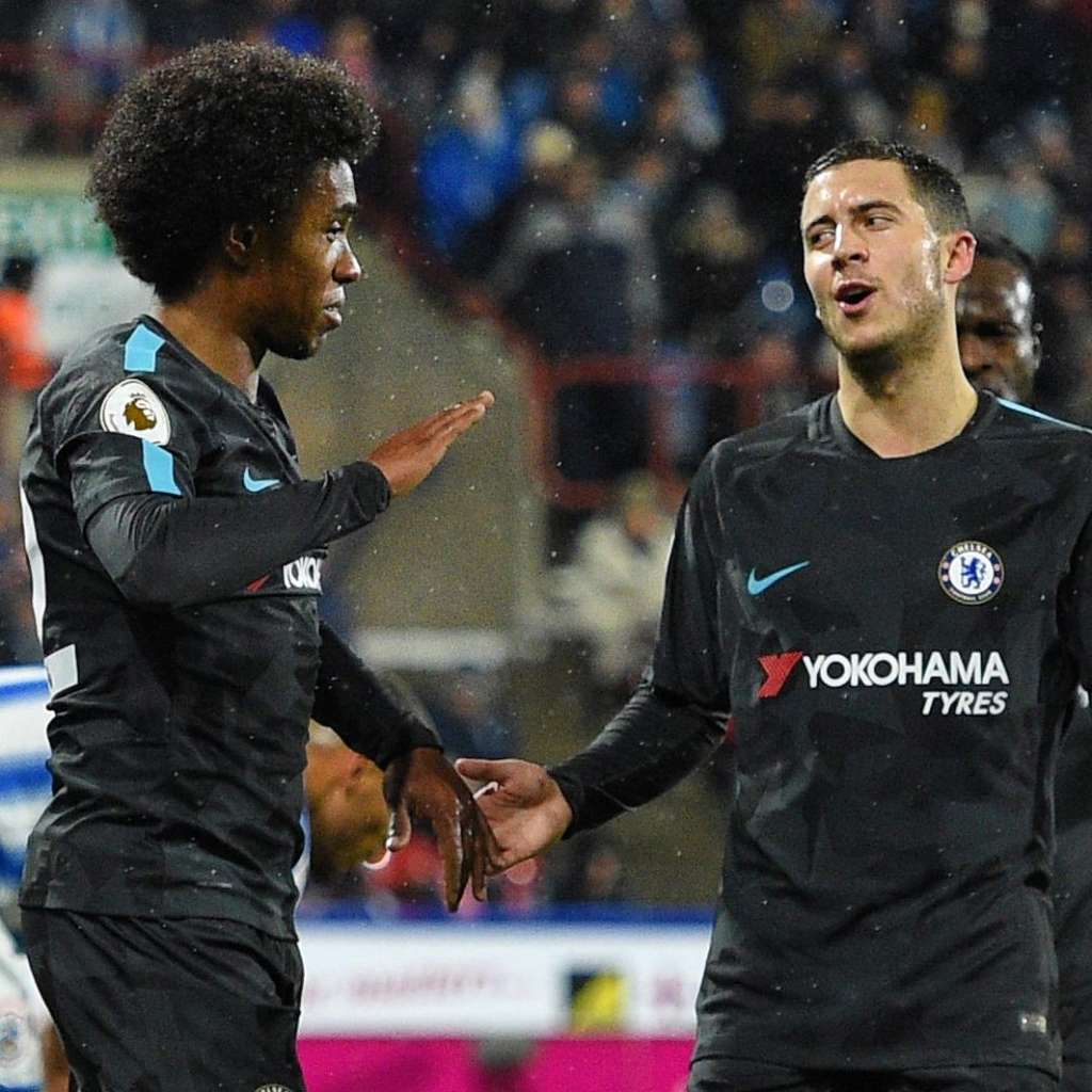 Com gol de Willian, Chelsea se recupera com vitória fora de casa