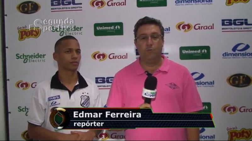 Edmar Ferreira mostra apresentação da Inter de Limeira 