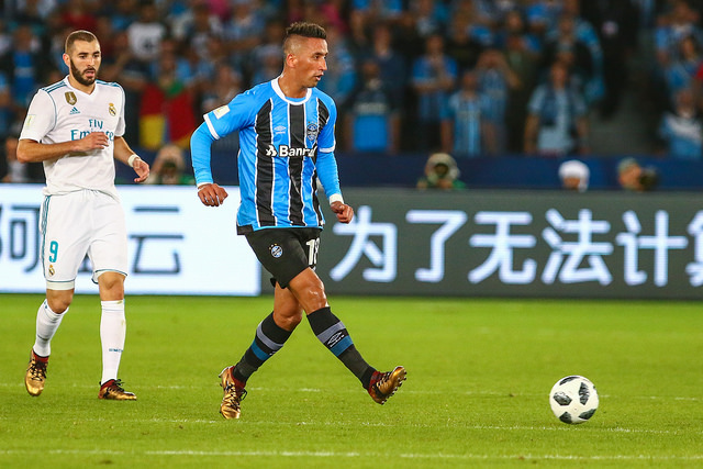 Após derrota no Mundial, Barrios revela que deixará o Grêmio no próximo ano