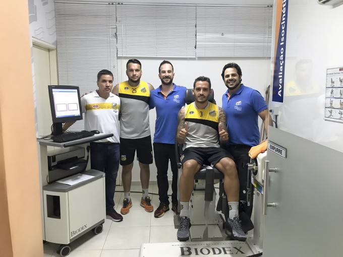 Avaliações são parte da preparação para o Paulistão (Divulgação / Clínica Collucci) 