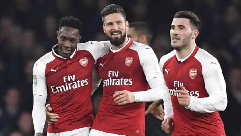 COPA DA LIGA INGLESA: Com reservas, Arsenal bate o West Ham e vai à semifinal