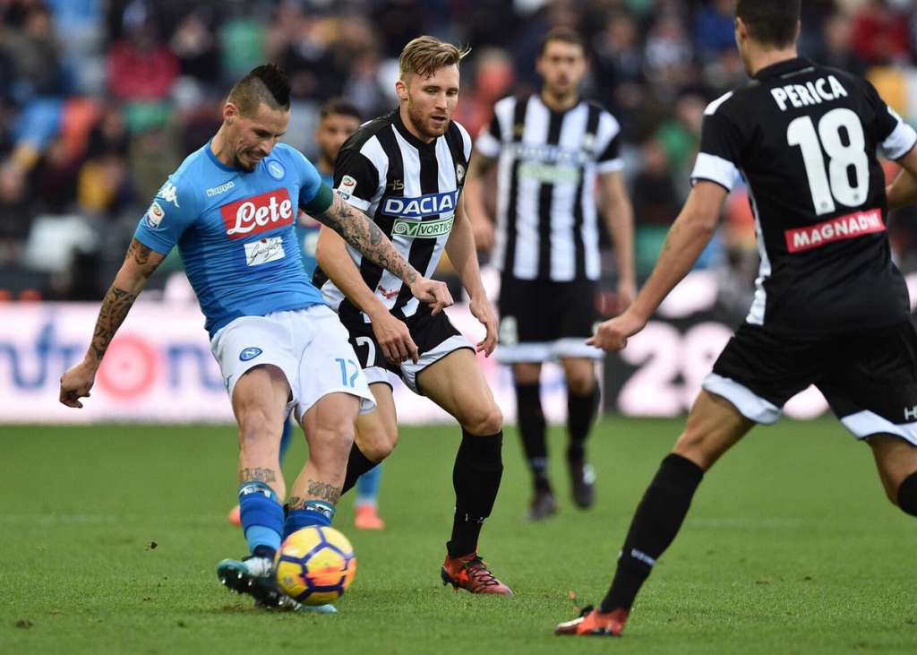 Napoli avançou na Copa da Itália nesta terça-feira