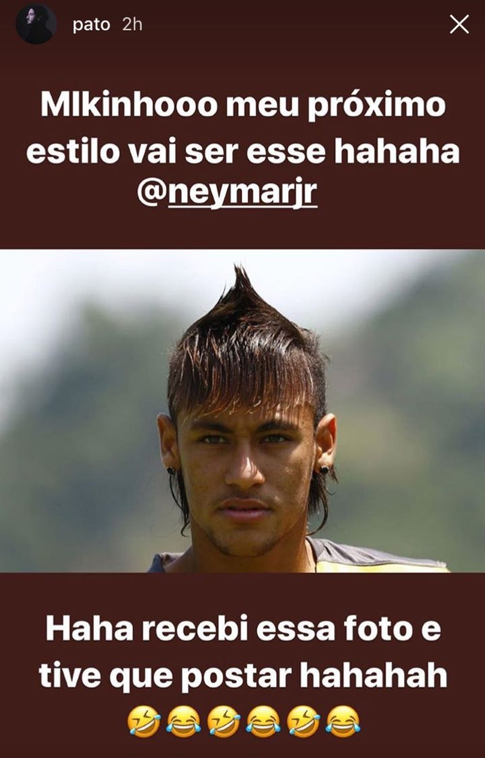 Neymar chama Pato de ridículo e acaba sendo zoado pelo ex-corintiano