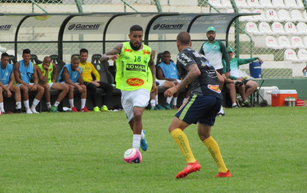 Jogo-treino entre Mirassol e Rio Preto temrinou empatado por 2 a 2 (Foto: Muller Merlotto Silva)