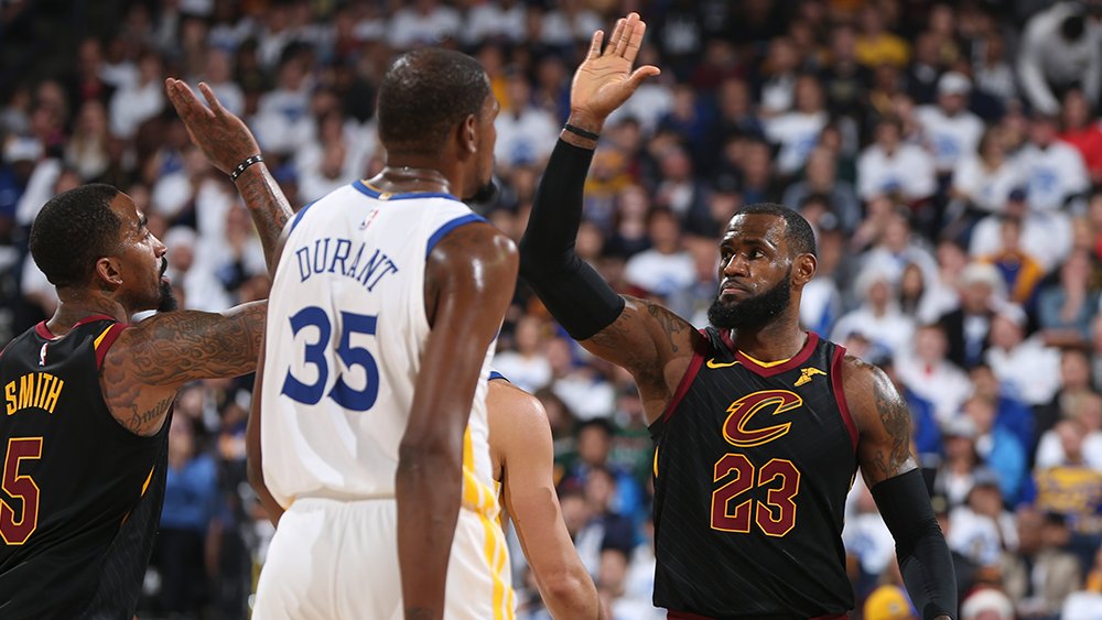 NBA: Federação admite faltas de Durant sobre LeBron no final de Warriors x Cavaliers