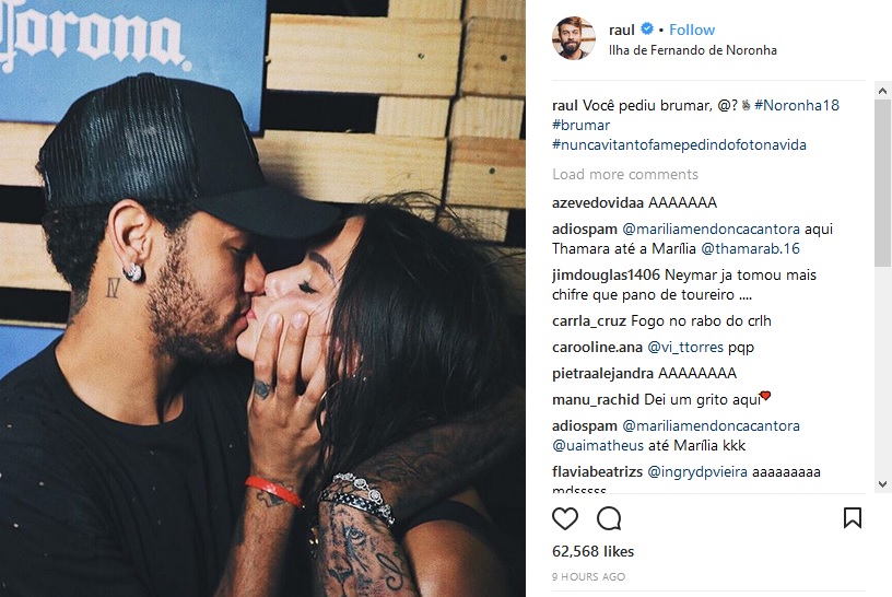 Neymar e Bruna Marquezine reatam namoro em festa de fim de ano