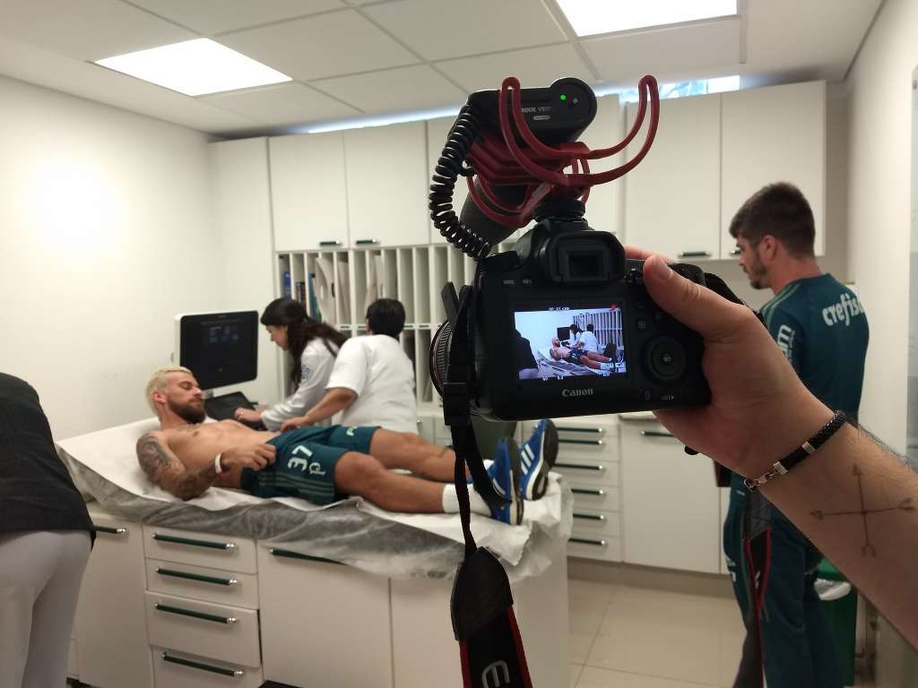 Antes de apresentação, Lucas Lima faz exames médicos no Palmeiras