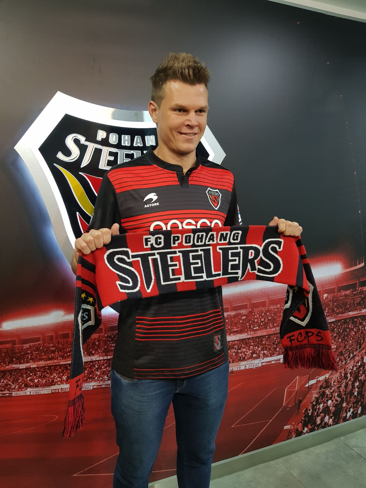 Alemão chega ao Pohang Steelers e comemora acerto: ‘Oportunidade única’