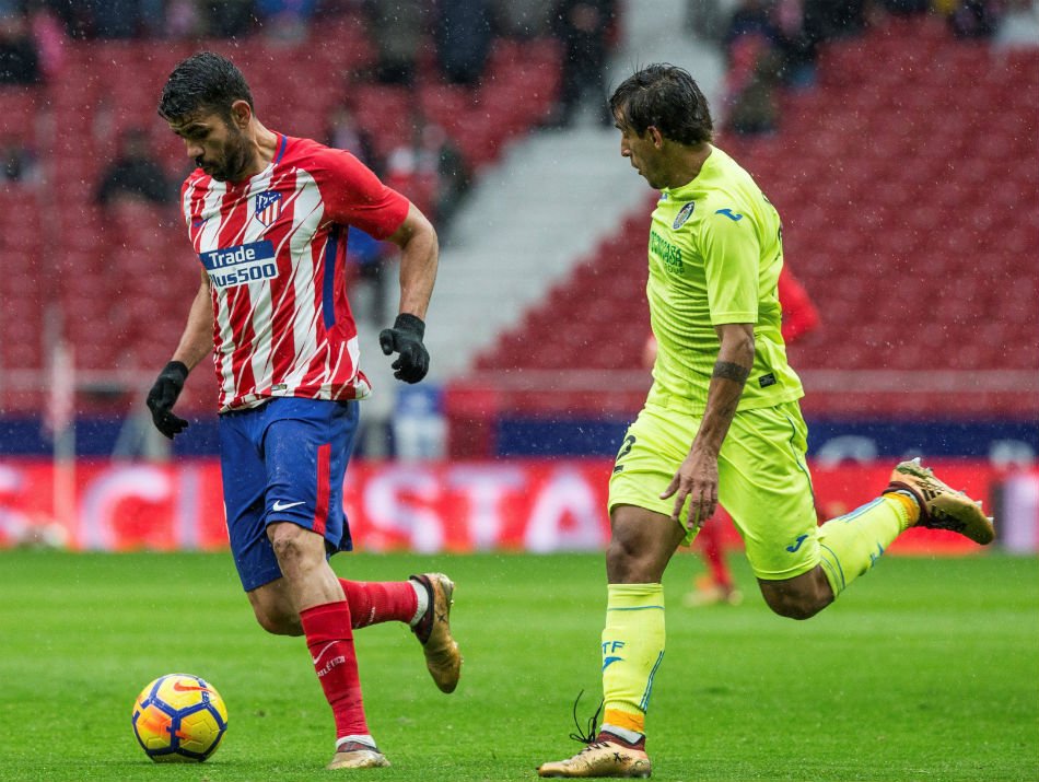 ESPANHOL: Diego Costa faz gol e é expulso em vitória do Atlético de Madrid