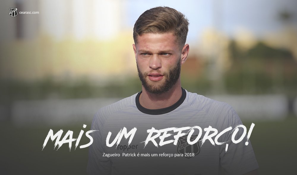 Patrick é outro que chega para reforçar o Vovô; (Foto: Israel Simonton/CearaSC.com)