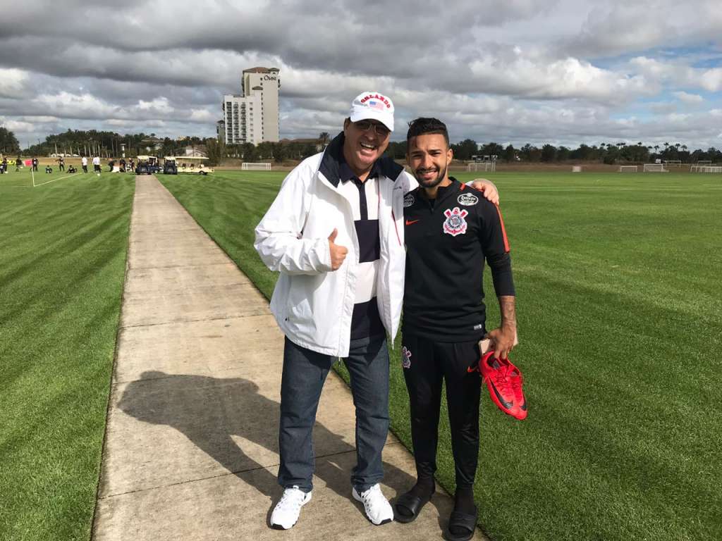 Edivaldo Ferraz acompanha de perto os passos de Clayson na Florida Cup