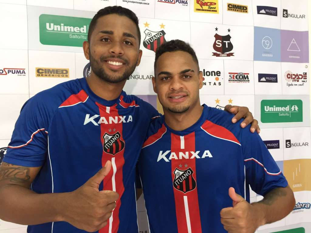 Rodrigo Sam e Juninho foram apresentados nessa quinta-feira pelo Galo de Itú e já treinaram com a equipe