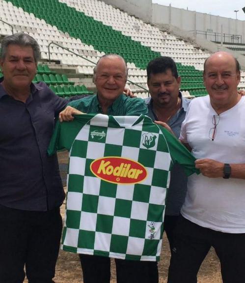 Zacharias ao lado de Márcio Mendonça, José Eduardo Rodrigues e Carlos Bonfim