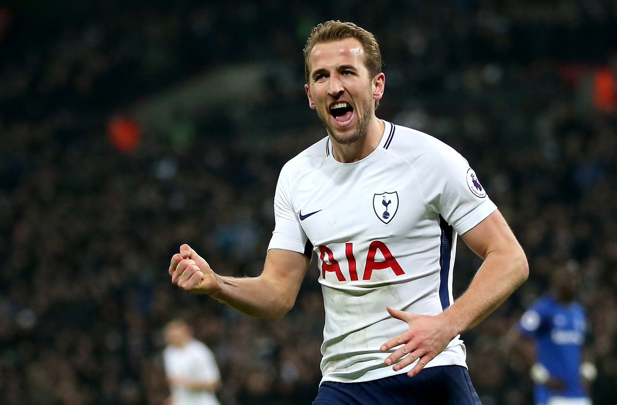 INGLÊS: Com 2 de Kane, Tottenham goleia o Everton e segue na luta por Liga dos Campeões