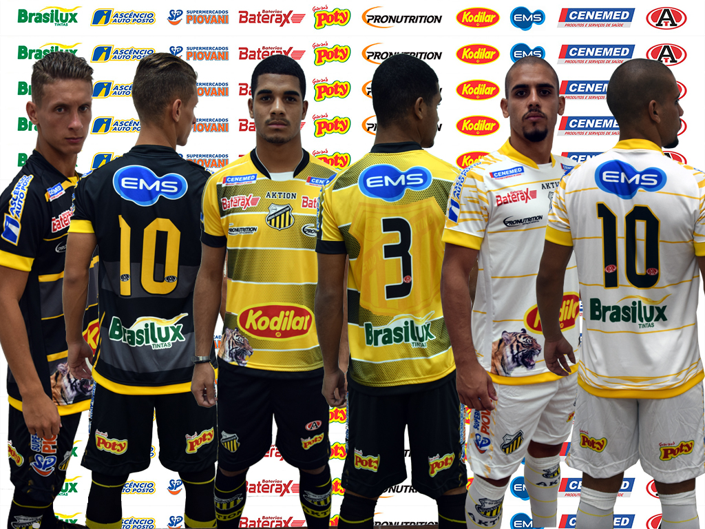 Paulistão: Novorizontino apresenta novos uniformes para a temporada 2018