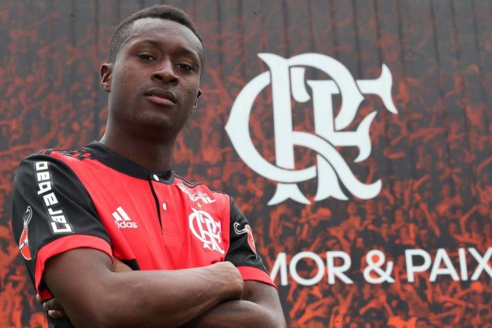 Marlos Moreno foi confirmado como reforço do Flamengo 
