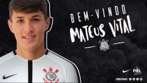 Corinthians anuncia contratação de Mateus Vital, promessa do Vasco