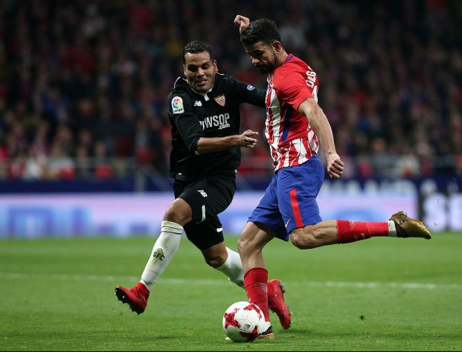 Para variar, Diego Costa deixou sua marca pelo Atlético de Madrid 