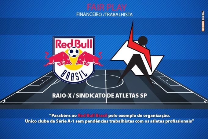 Sindicato dos Atletas aponta Red Bull como único paulista sem processo trabalhista