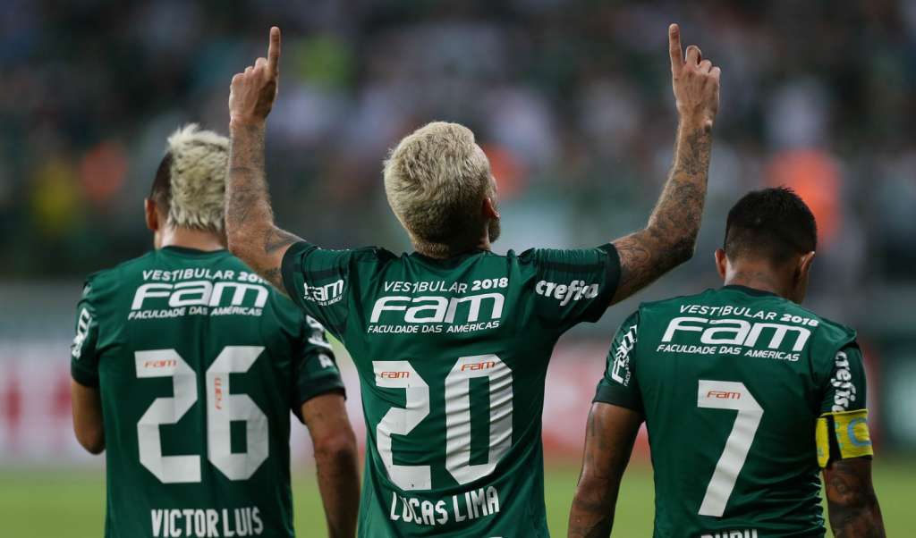 Em sua primeira atuação com a camisa do Palmeiras, Lucas Lima teve uma ótima atuação