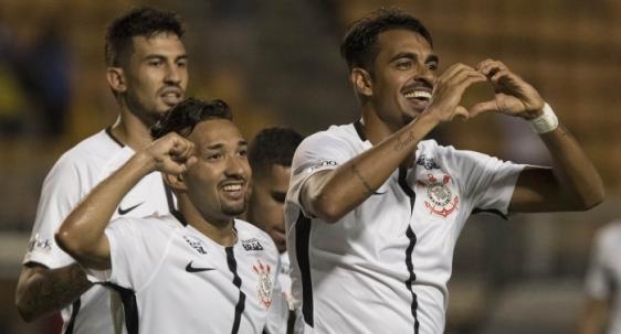 Junior Dutra marcou seu primeiro gol pelo Corinthians