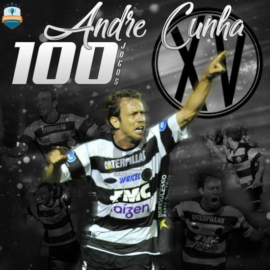 André Cunha será homenageado antes da partida contra o Oeste 