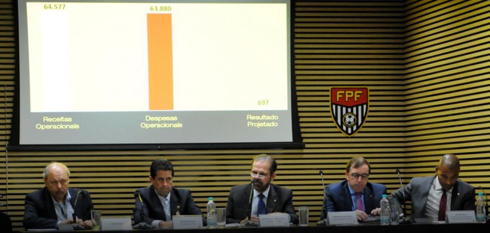 Filiados aprovam conta de 2017 e orçamento da FPF para 2018