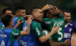 Herói em vitória do Palmeiras, Thiago Santos brinca: 'Gol não é meu forte'