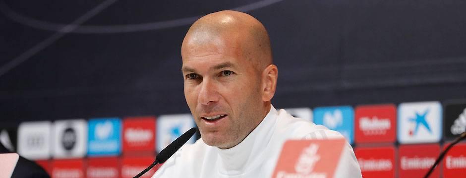 Zidane diz aceitas as críticas pelas partidas ruins do Real Madrid 