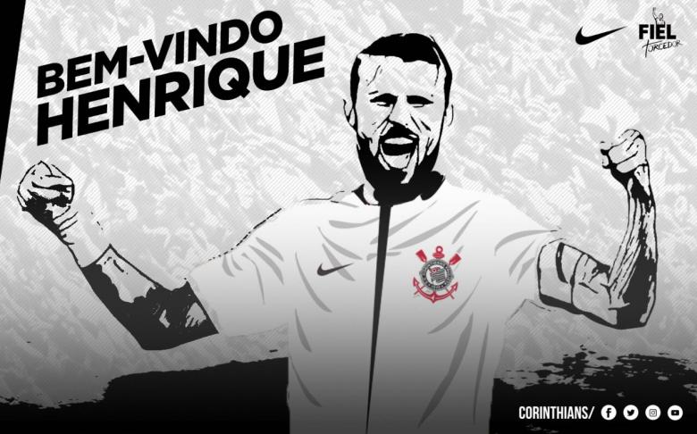 Henrique foi confirmado como reforço do Corinthians 