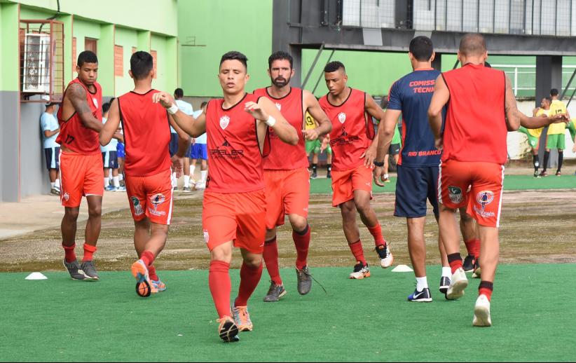 Rio Branco fez estreia tranquila contra o Andirá EC (Foto: Manoel Façanha)
