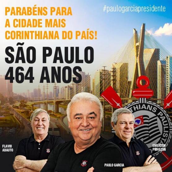 Comissão eleitoral do Corinthians pede impugnação de Paulo Garcia, da Kalunga