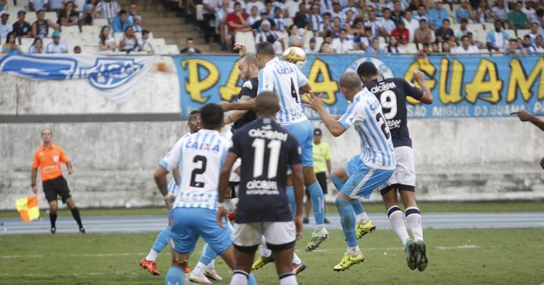 Paysandu e Remo fizeram um jogo equilibrado e decidido nos acréscimos. Foto: Rádio Clube do Pará