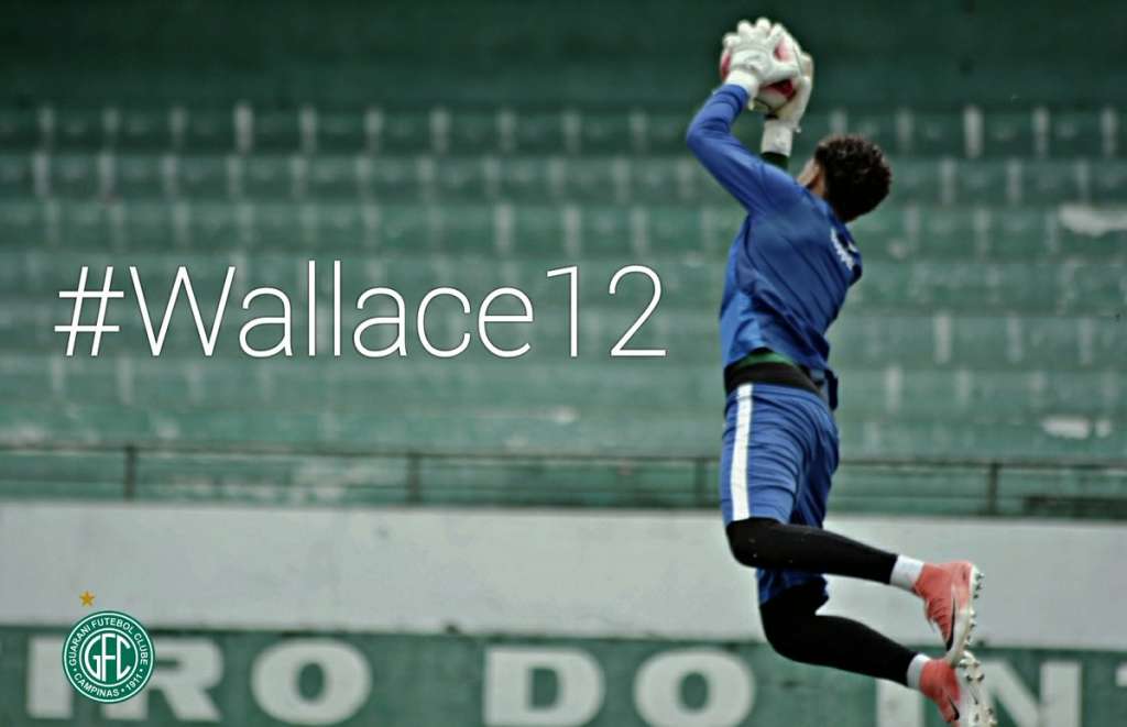 Torcida do Guarani prepara homenagem ao goleiro Wallace na Série A2