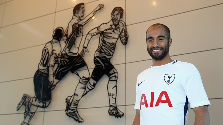 Inglês: Com poucas oportunidades no PSG, Lucas Moura assina com o Tottenham até 2023