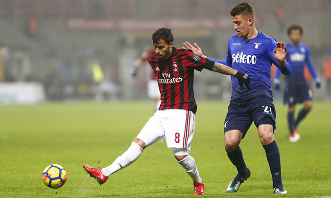 Copa da Itália: Milan vacila em casa e empata sem gol com a Lazio na primeira semifinal