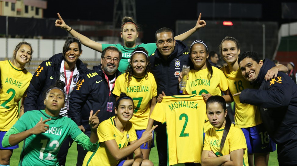 Seleção feminina sub-20 é campeã sul-americana com massacre e campanha 100%
